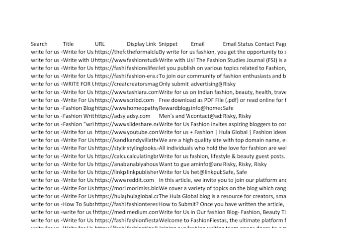 provide fashion SEO guest posting on high da blogs
